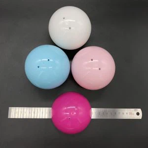 סיטוני גודל גדול 100mm צעצוע פלסטיק ריק רוטב קפסולה